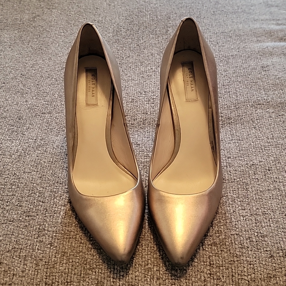 Soft gold pumps - Cole Haan